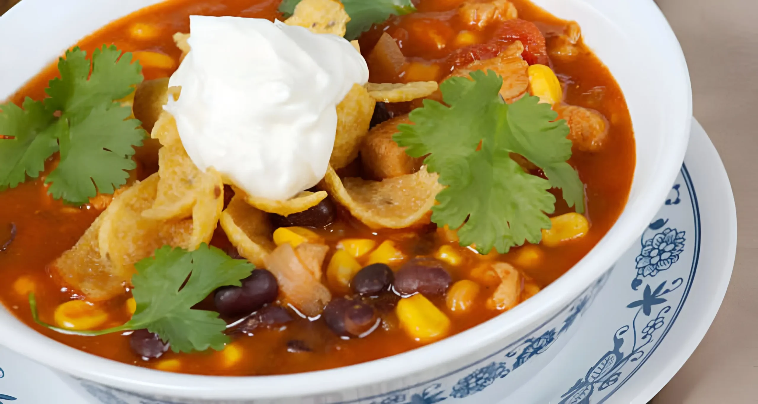 5 ingredient taco soup
