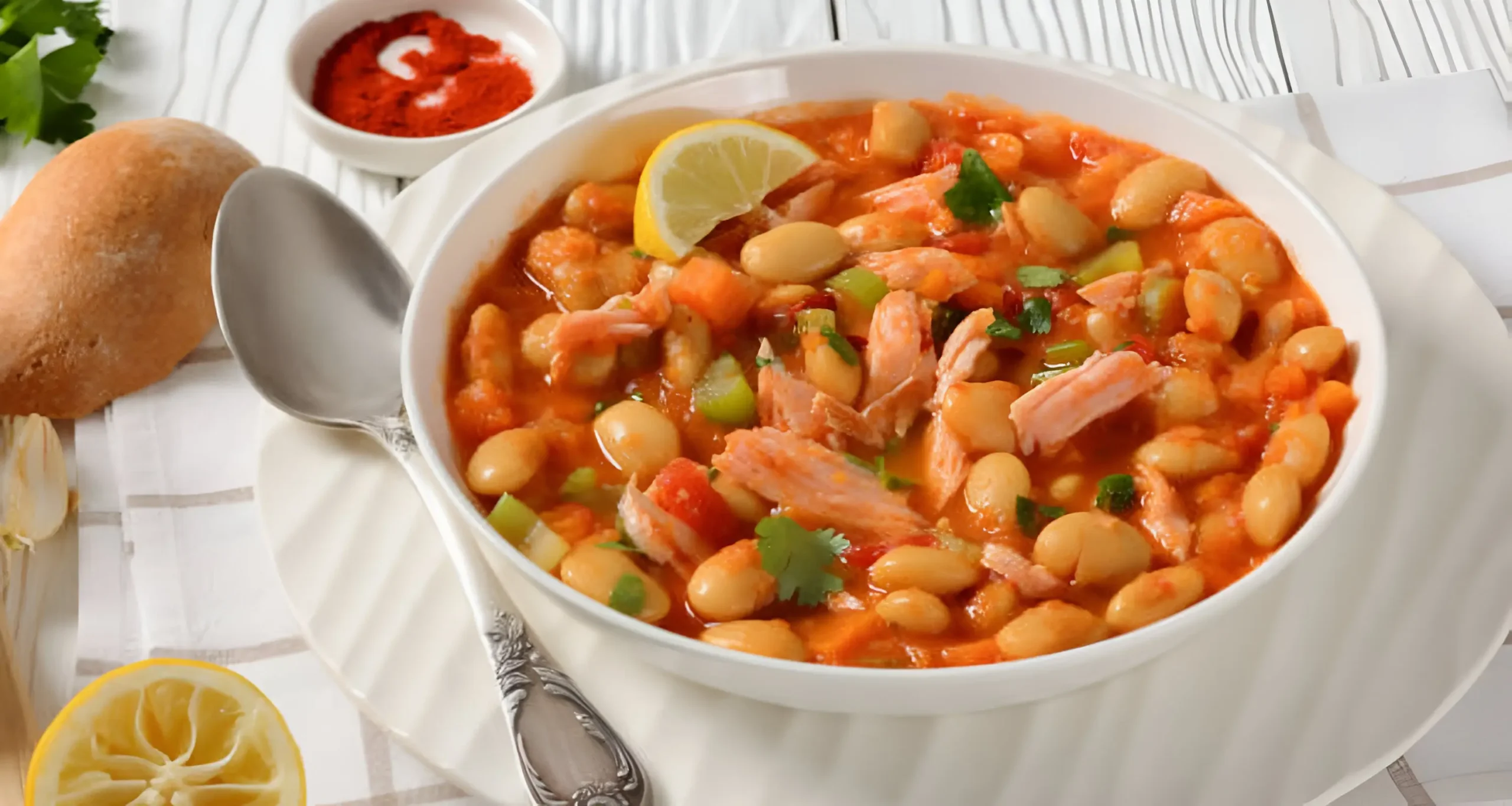 chicken white bean soup
