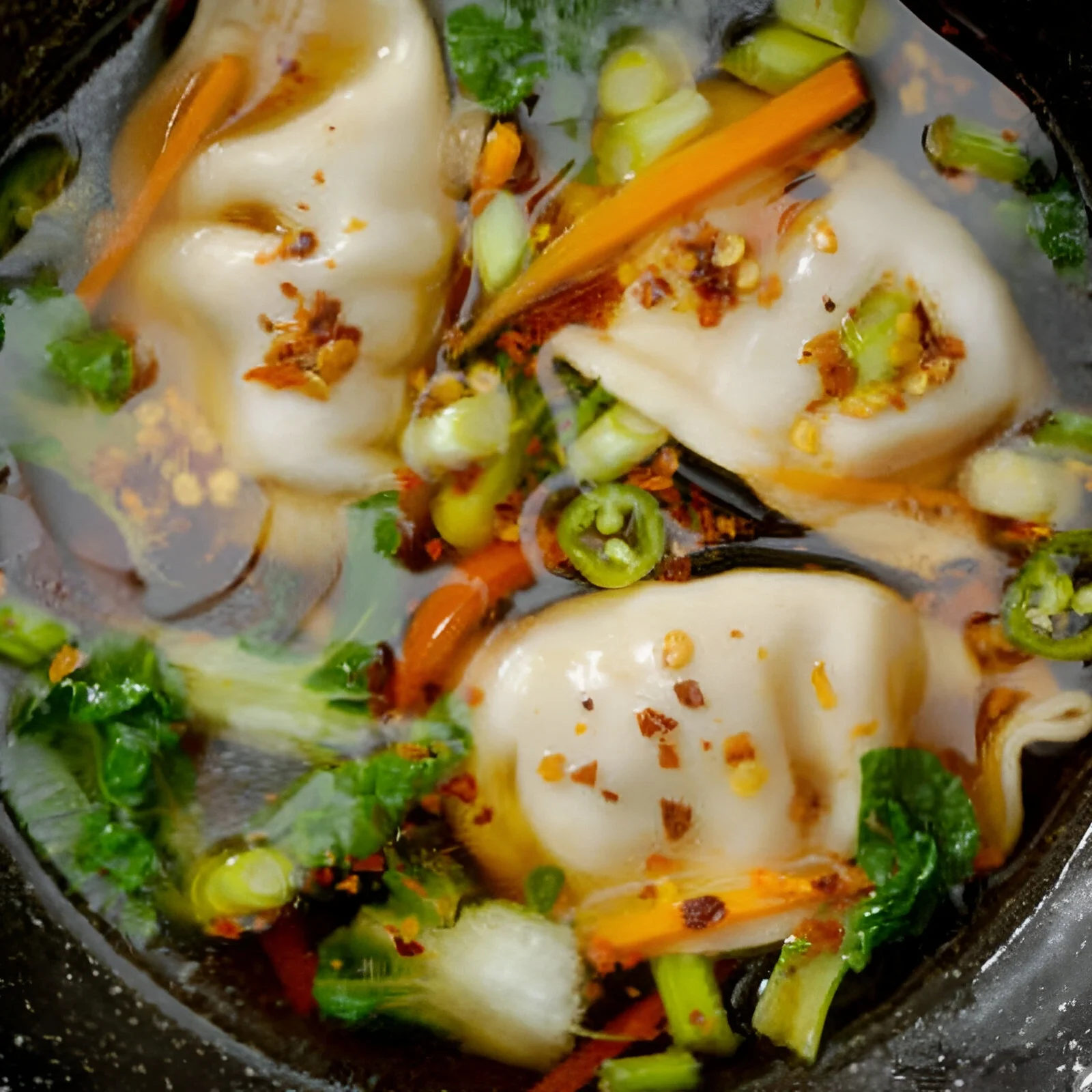 vegan soup dumplings