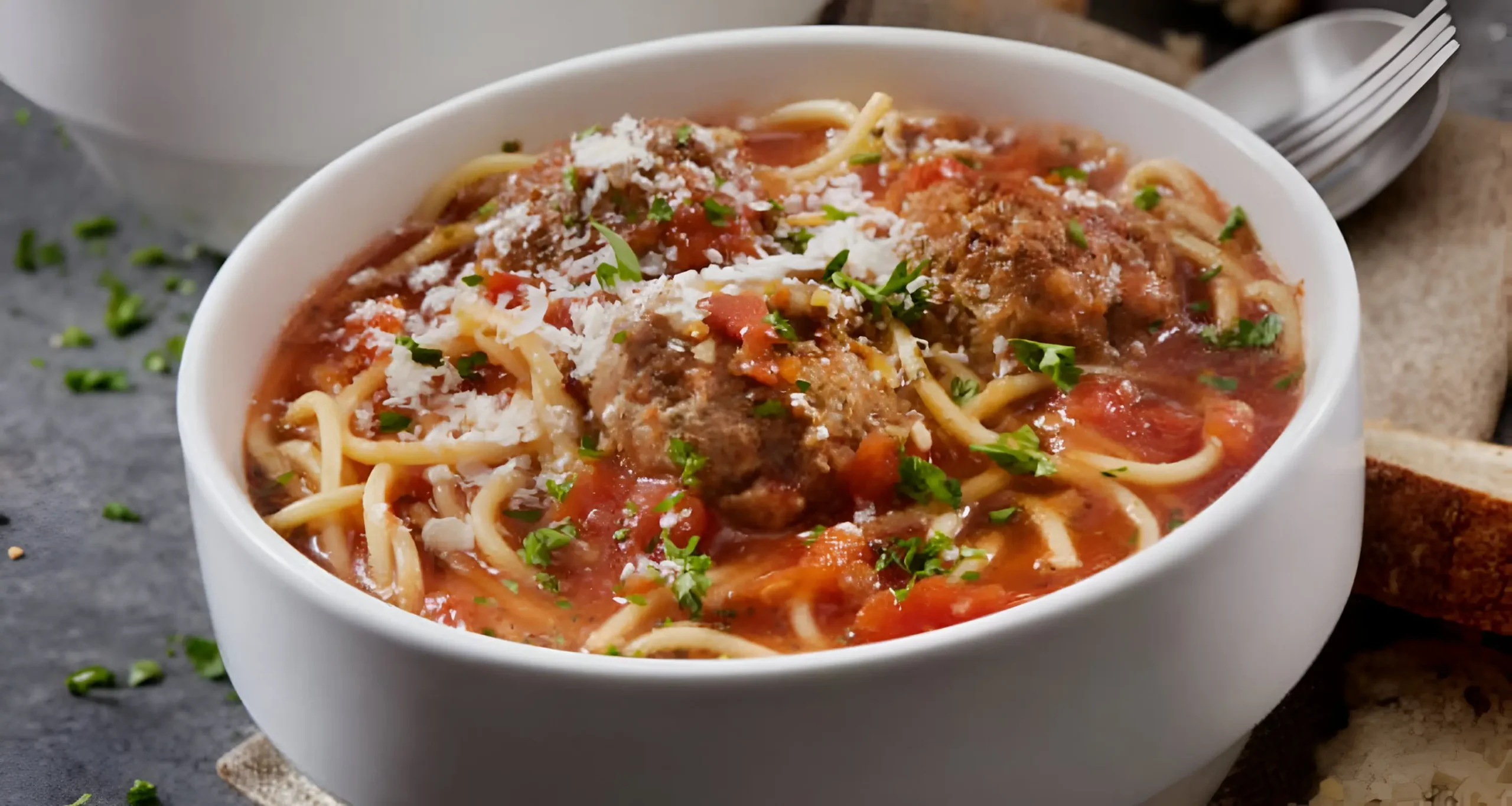 spaghetti soup