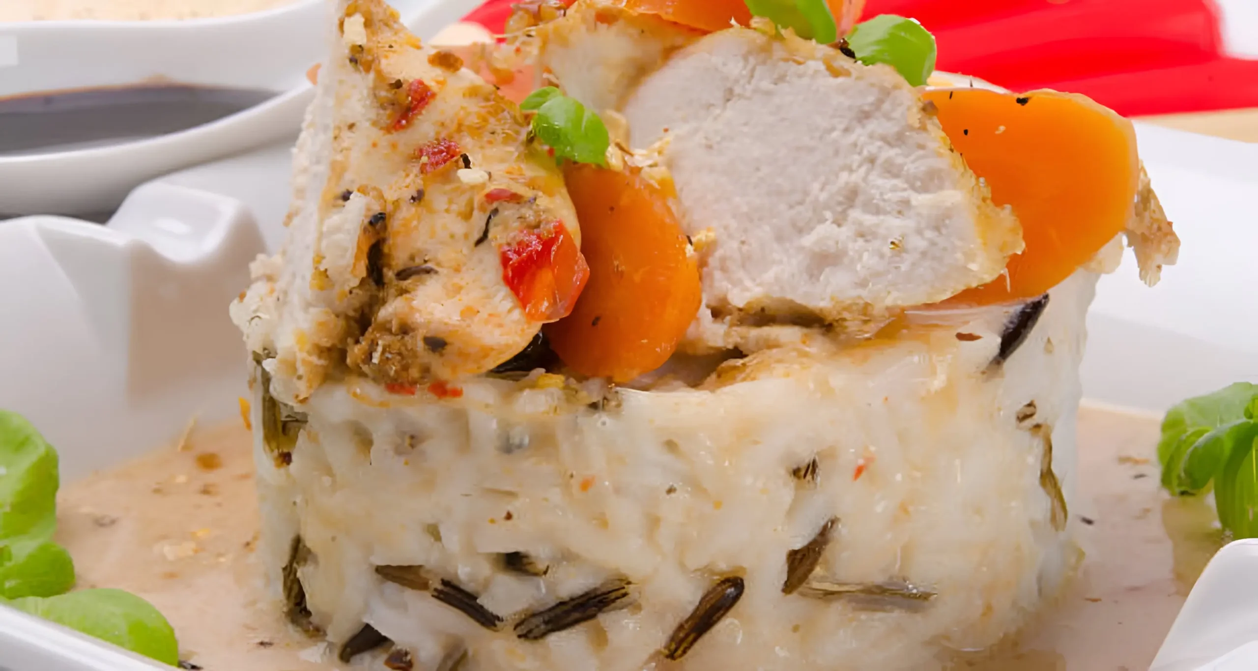 Chicken and Rice with Cream of Mushroom Soup