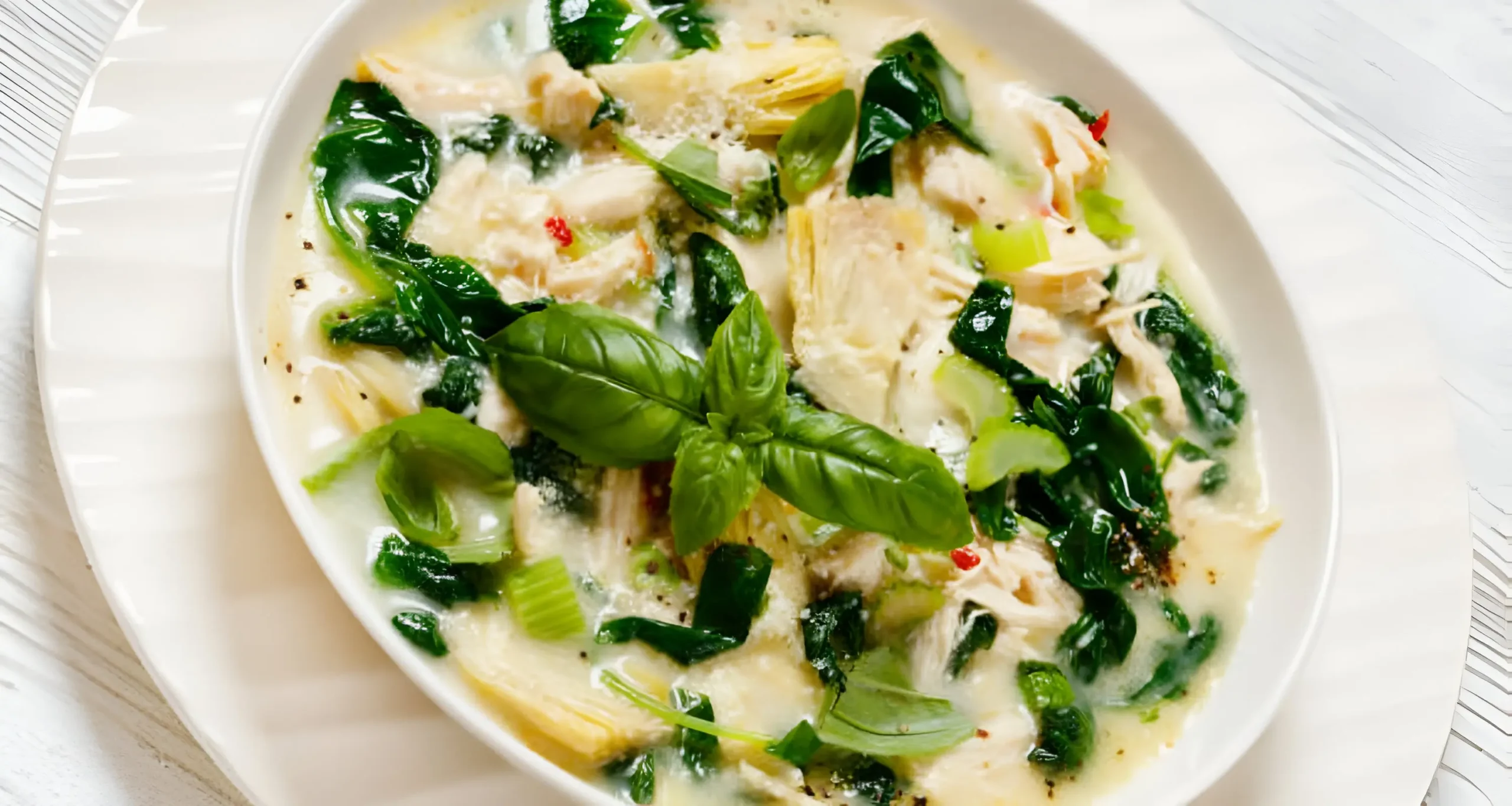 chicken florentine soup
