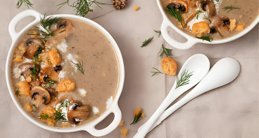 potato mushroom soup