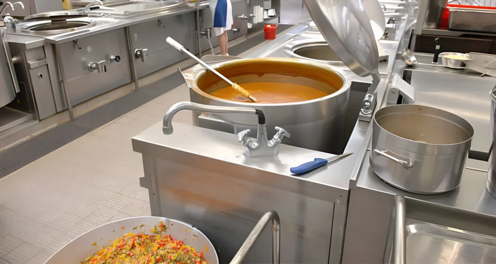 tool for a soup kitchen volunteer