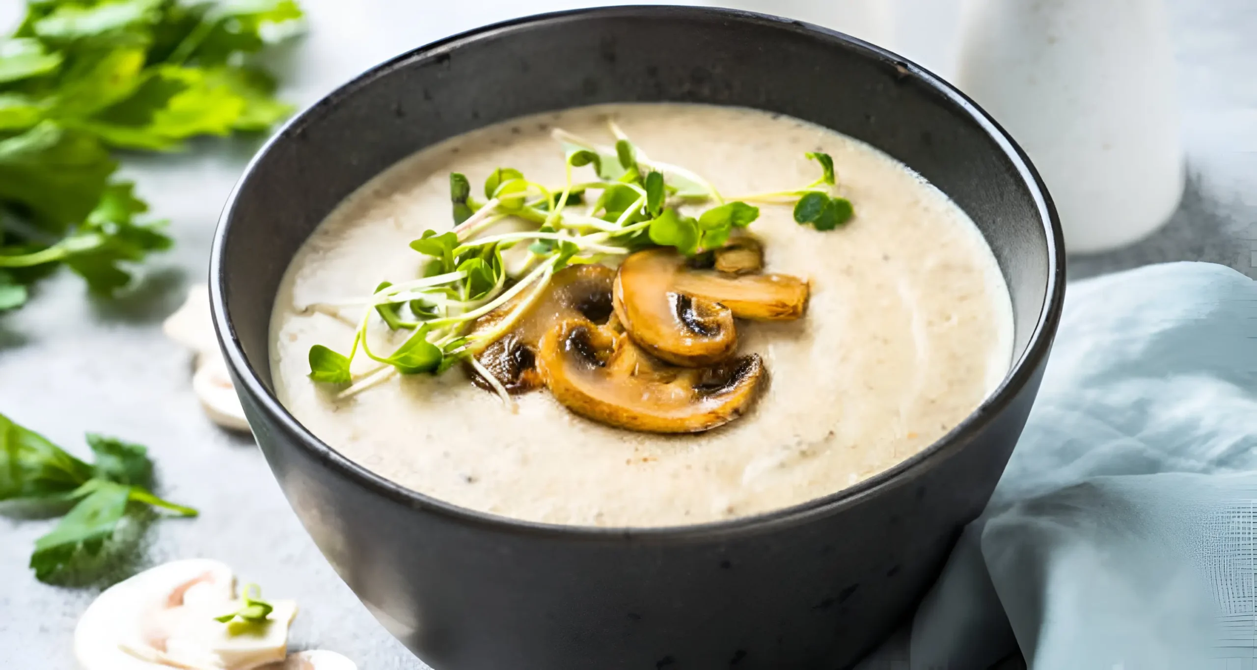 Vegan Mushroom Soup