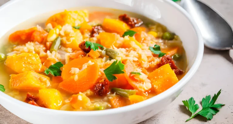 high protein vegan soup