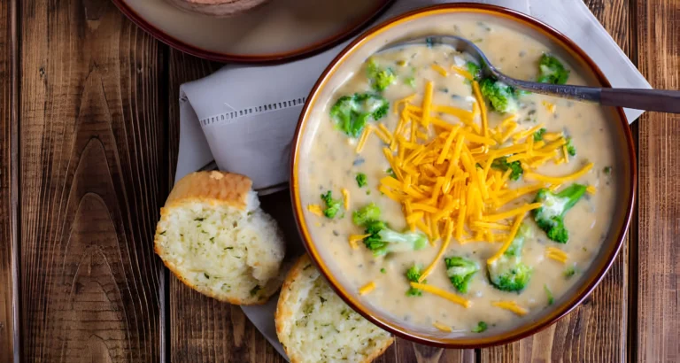 Vegan Broccoli Cheddar Soup