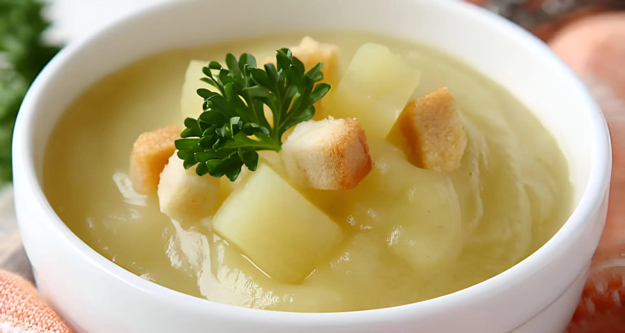 Light Creamy Potato Soup Healthy